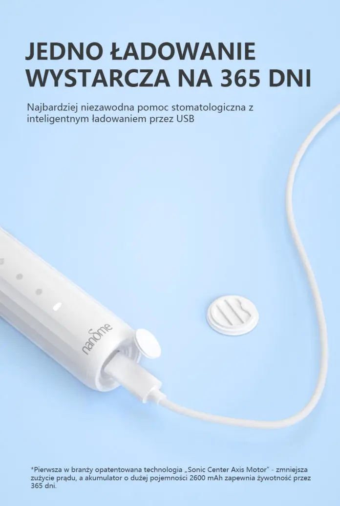 365 dni jedno ładowanie