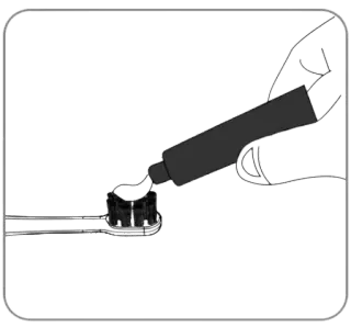 przygotuj pastę do zębów